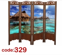پاراوان پارتیشن طرح طبیعت کد 329